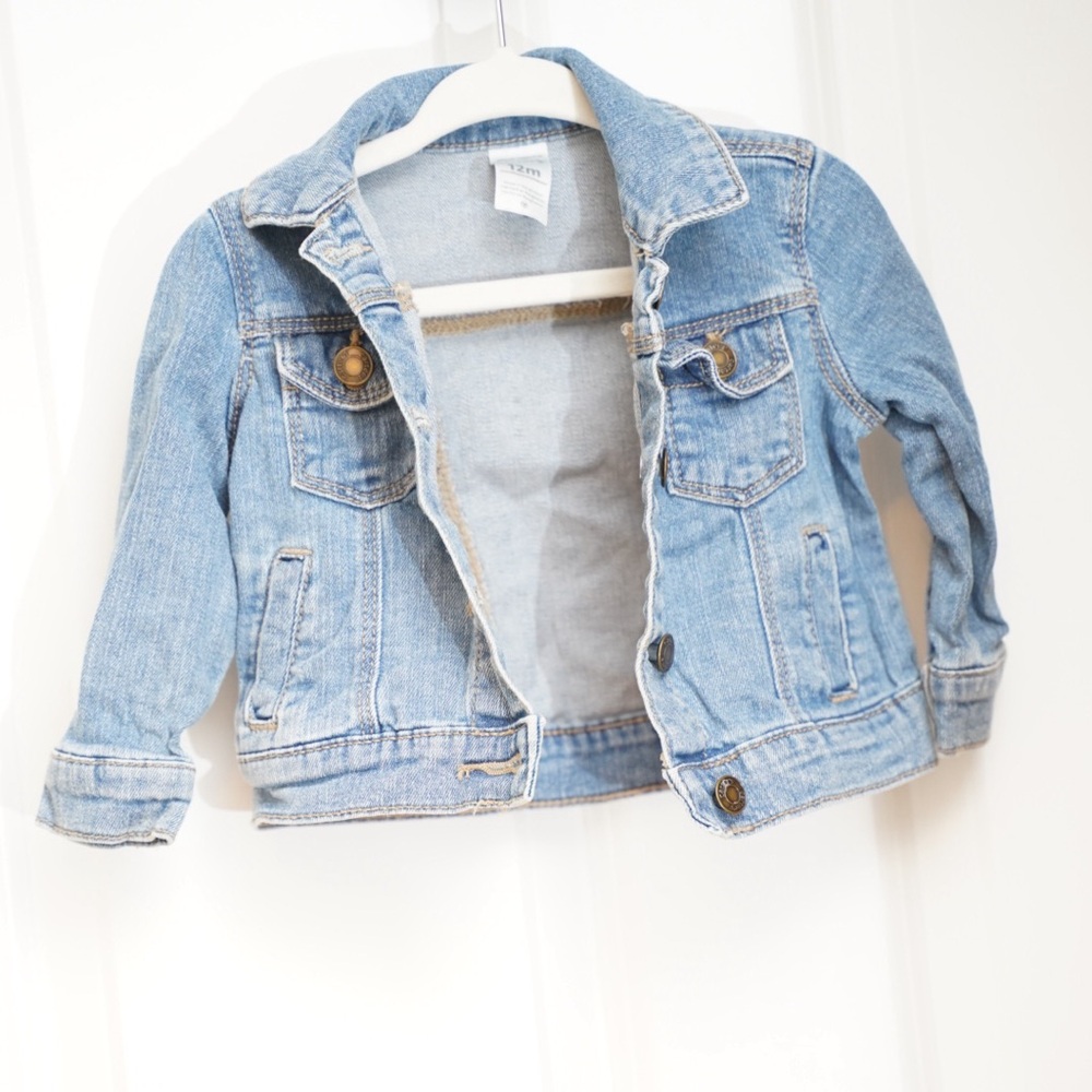 Carter's Light Blue Jean Jacket for Kids
